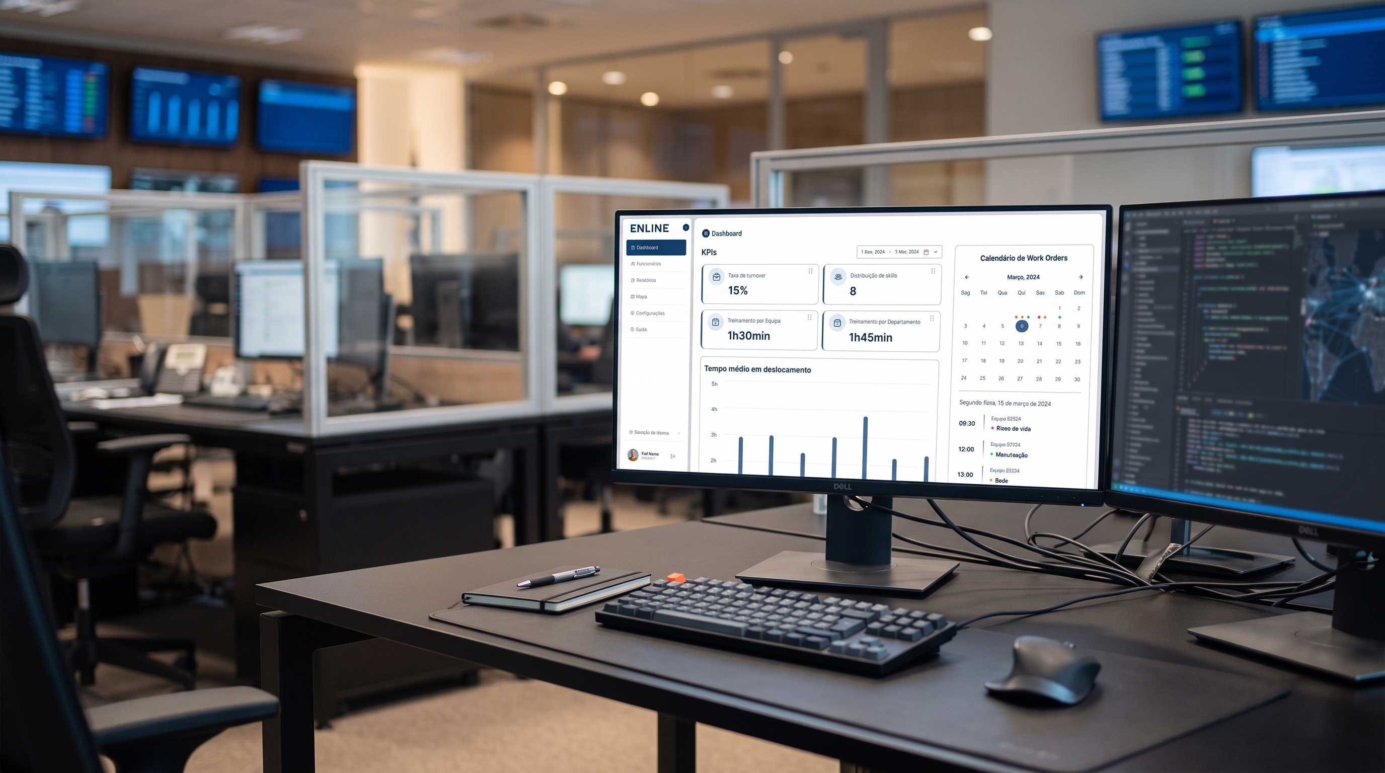 Imagen del proyecto Enline ACM proporcionada por CREASOFT