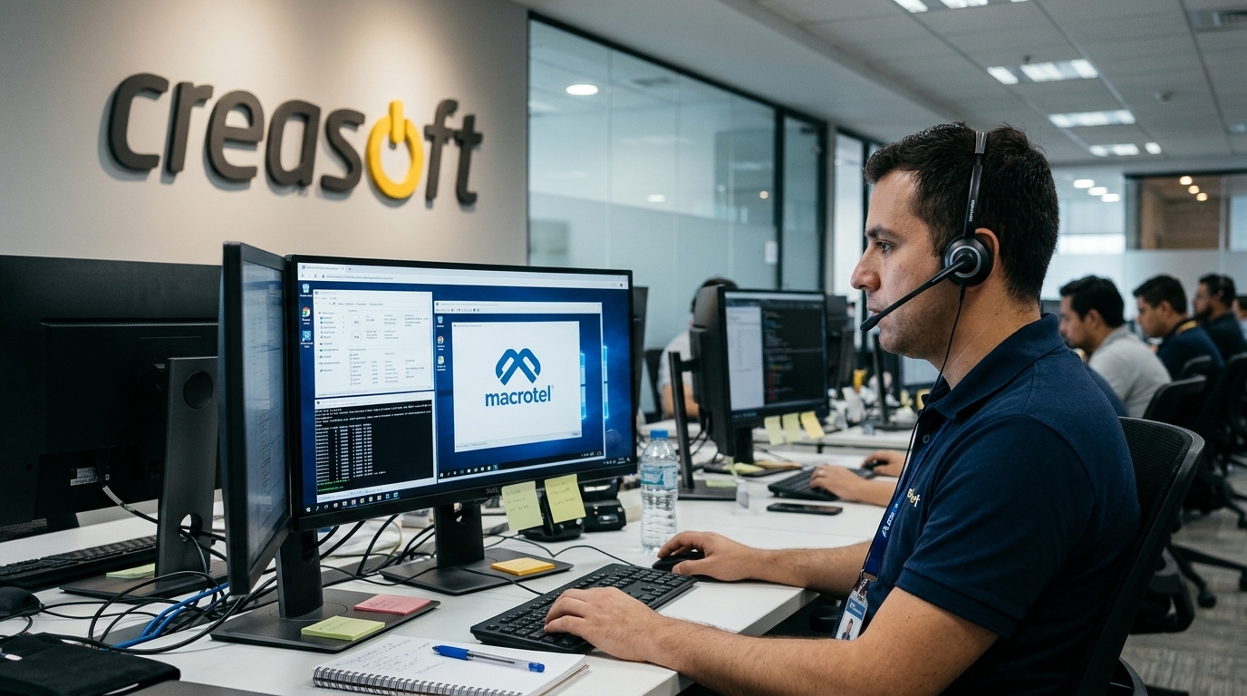 Imagen del proyecto Macrotel TI proporcionada por CREASOFT