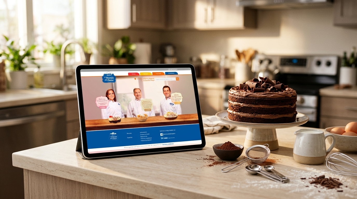 Imagen del proyecto Nestlé Mundo Dulce proporcionada por CREASOFT