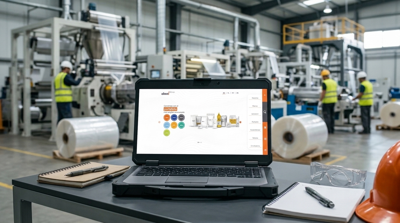 Imagen del proyecto Obengroup CRM proporcionada por CREASOFT